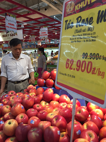 Hoa quả nhập khẩu lấn át hoa quả nội | baotintuc.vn