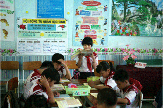 Mô hình trường học mới ở Việt Nam VNEN Thầy trò nói không Bộ Giáo dục  nói có  Báo Pháp luật Việt Nam điện tử