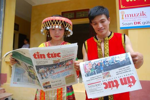 Cấp 18 ấn phẩm báo, tạp chí cho vùng dân tộc thiểu số và miền núi |  baotintuc.vn