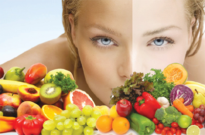 Thí nghiệm khoa học xác nhận rau xanh và trái cây giúp da đẹp | baotintuc.vn