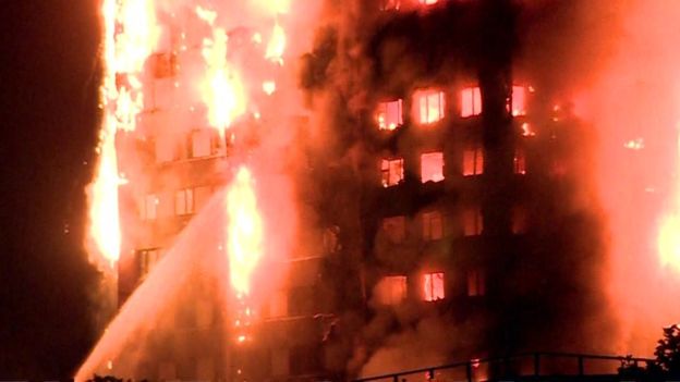 Lửa cháy dữ dội thiêu trụi tòa nhà 27 tầng ở London | baotintuc.vn