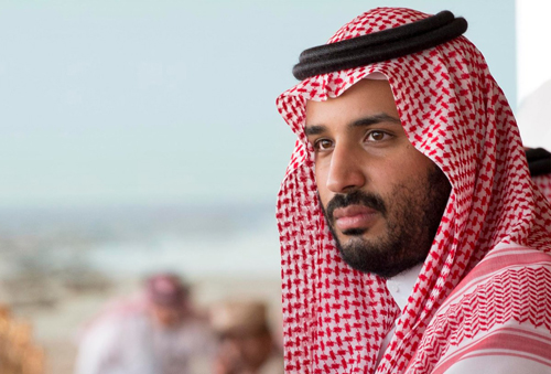 Thái tử Saudi Arabia Mohammed bin Salman.