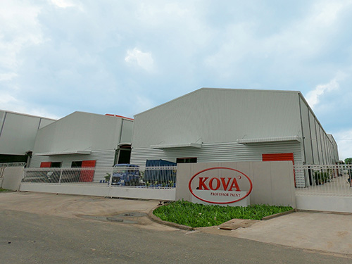 Tập đoàn Sơn KOVA đưa vào hoạt động nhà máy thứ 7 | baotintuc.vn