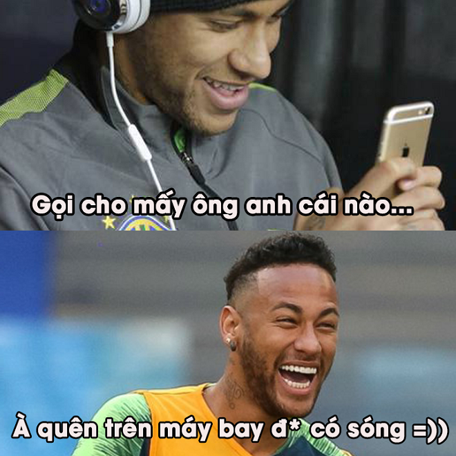 Neymar 'cười hả hê' khi không xách va-li về nước sớm | baotintuc.vn