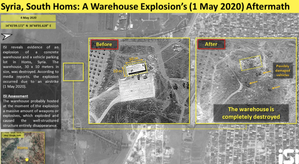 Việc sử dụng công nghệ bản đồ vệ tinh giúp các quân đội có được những thông tin chính xác về vị trí của các máy bay. Trong tình hình căng thẳng giữa Syria và Israel với hệ thống phòng không S-300 được triển khai, đây là một công cụ giúp cho các bên có được lợi thế chiến lược.