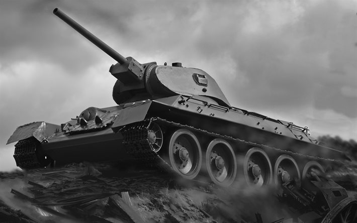 Chiếc xe tăng T-34 được coi là một trong những chiếc xe tăng thành công nhất trong Thế chiến thứ hai. Hãy xem ngay hình ảnh để cảm nhận sức mạnh và đẳng cấp của nó.