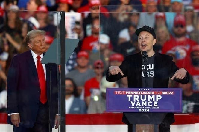 Lý giải nguyên nhân Tổng thống đắc cử Trump 'mê' Elon Musk | baotintuc.vn