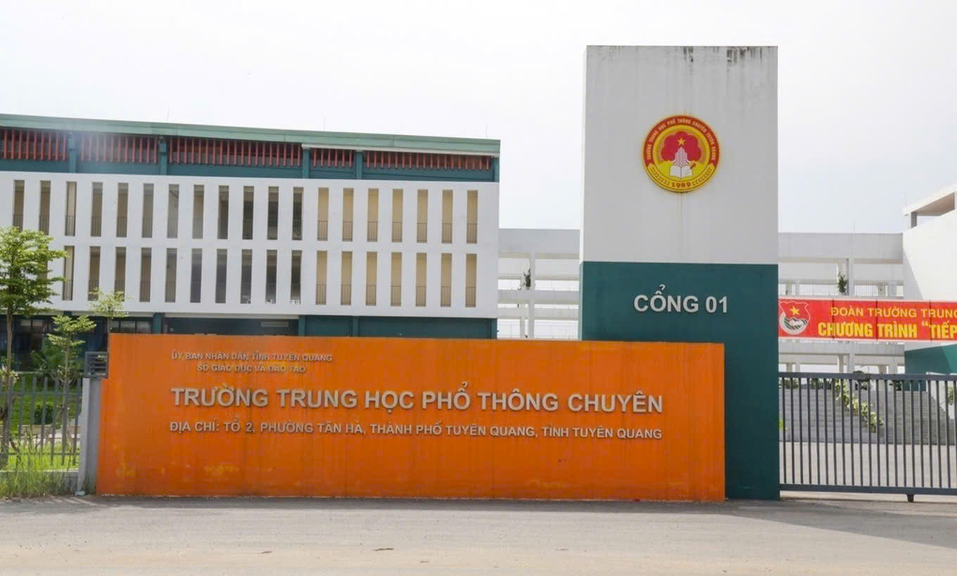 Các trường đại học sẽ xét tuyển thí sinh Trường Trung học Phổ thông Chuyên Tuyên Quang không vi phạm quy chế