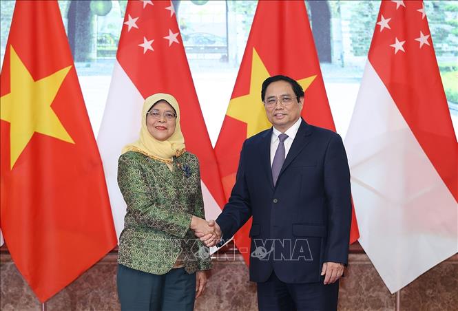 Tổng thống Singapore kết thúc tốt đẹp chuyến thăm cấp Nhà nước tới ...