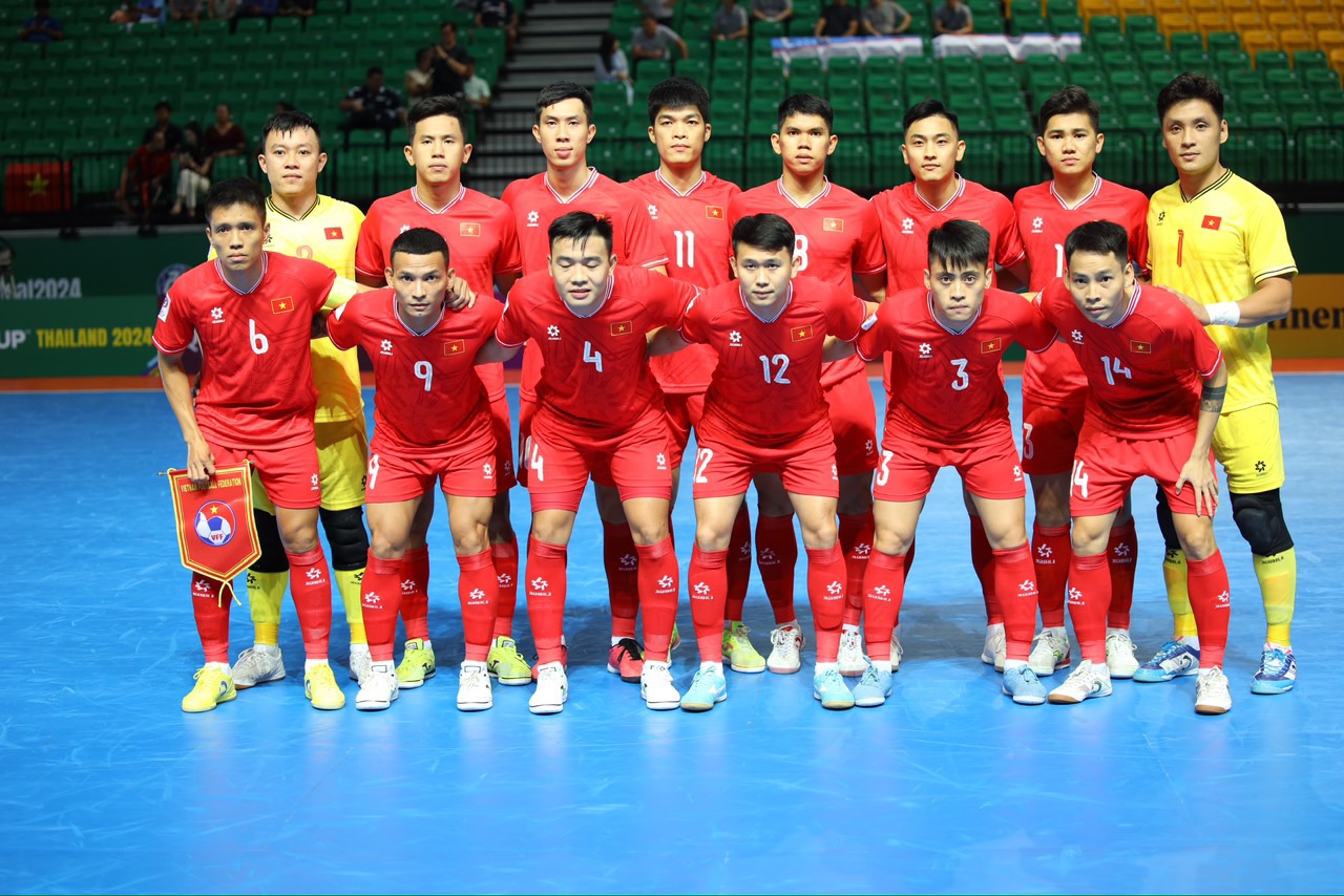 Đội tuyển futsal Việt Nam lạc quan trước trận gặp Kyrgyzstan | baotintuc.vn