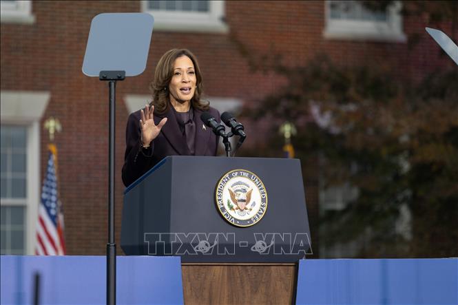 Bà Kamala Harris để ngỏ khả năng tiếp tục tranh cử vào Nhà Trắng Chú thích ảnh