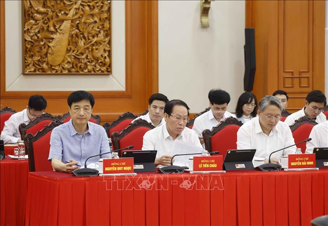 Tổng Bí thư, Chủ tịch nước Tô Lâm chủ trì buổi làm việc với ngành Giáo dục và Đào tạo Chú thích ảnh