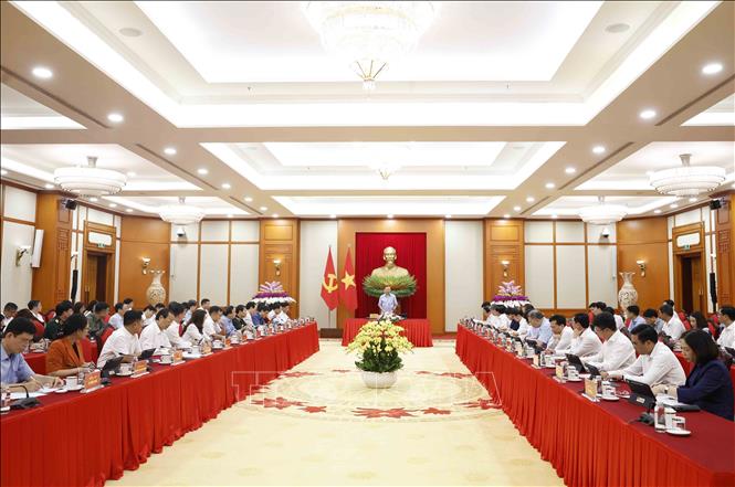 Tổng Bí thư, Chủ tịch nước Tô Lâm chủ trì buổi làm việc với ngành Giáo dục và Đào tạo Chú thích ảnh