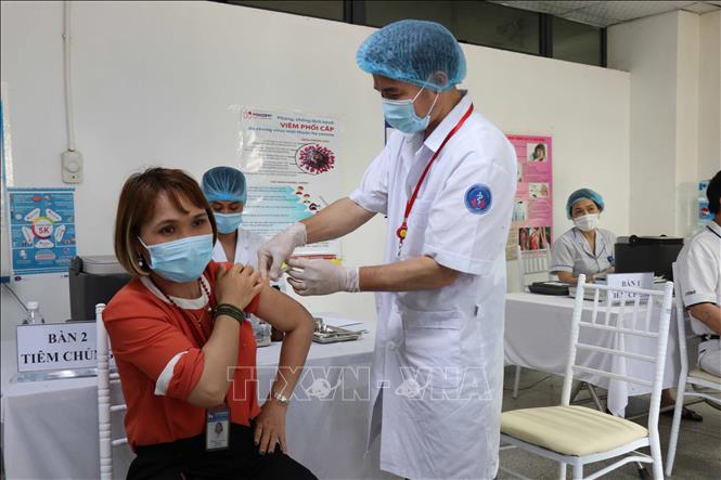 Ngành Y tế và các đơn vị, địa phương tỉnh Bắc Ninh đang tập trung các giải pháp, nỗ lực cao trong việc phòng, chống dịch. Ảnh tư liệu: TTXVN