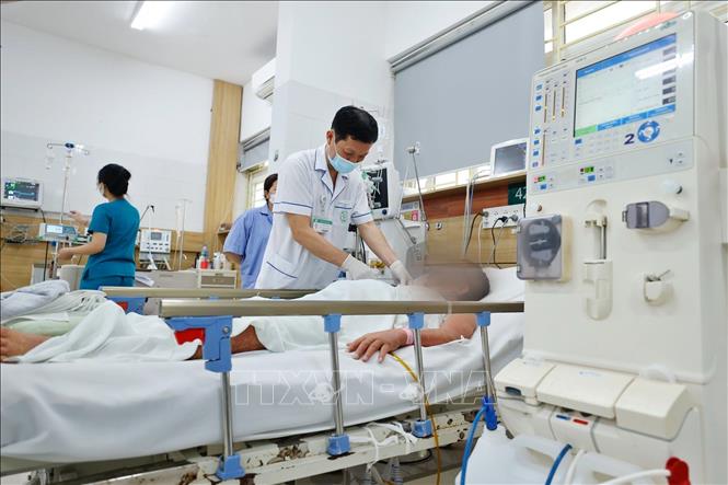 Đảm bảo cấp cứu người bệnh trong kỳ nghỉ Tết. Ảnh: BV