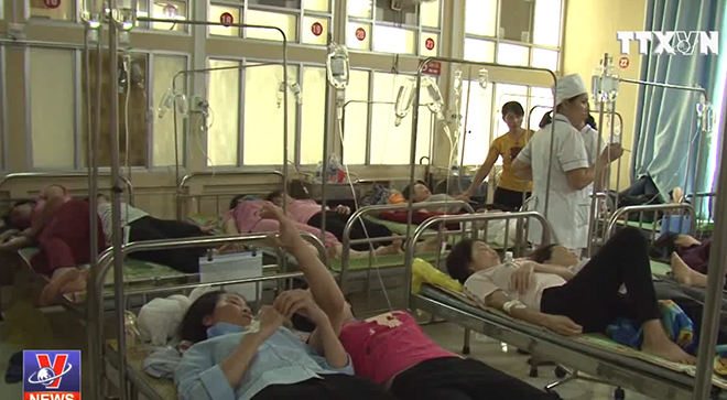 Hít phải khí độc, trên 50 công nhân ở Yên Bái nhập viện