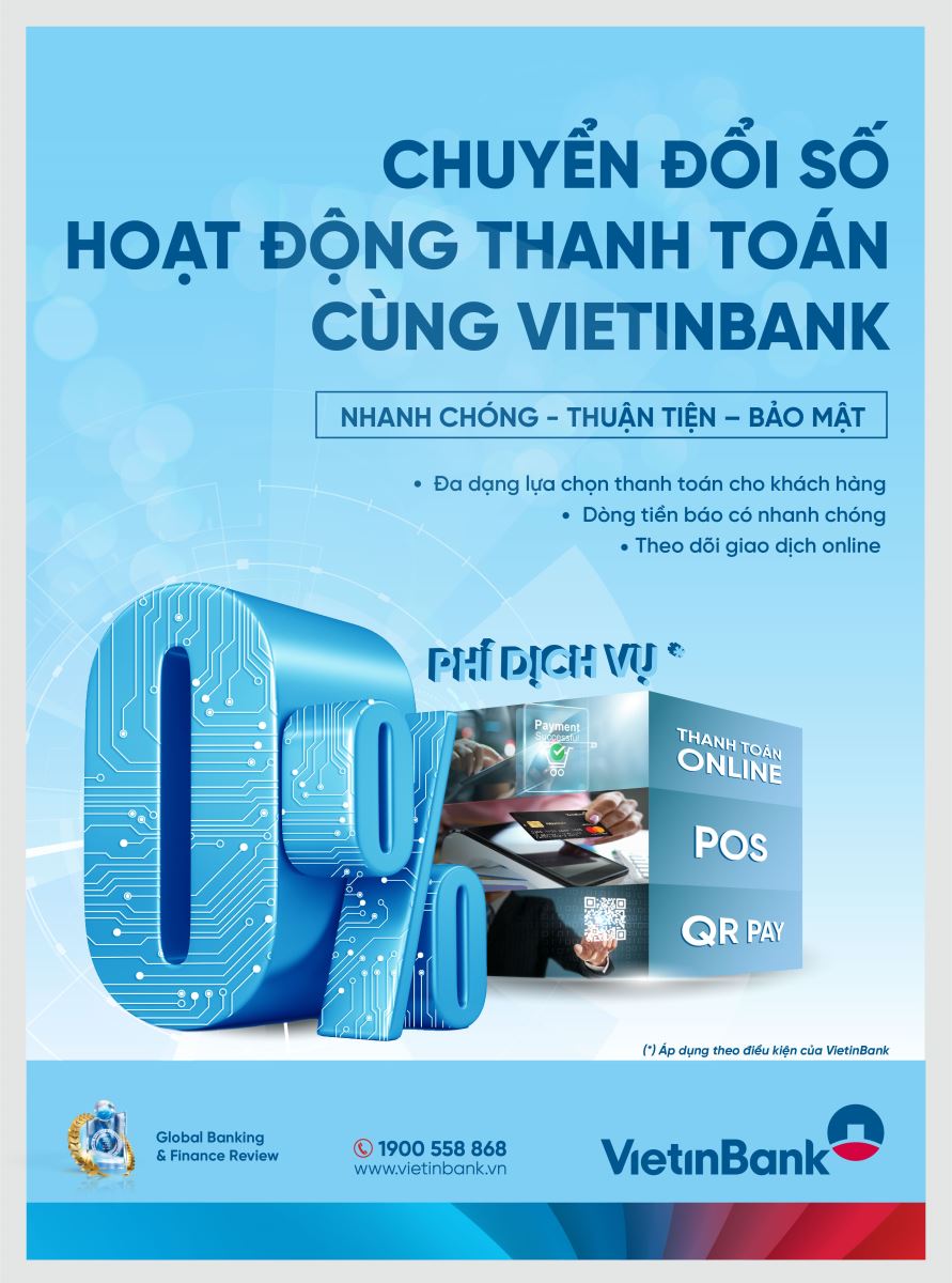 VietinBank đang tự đổi mới với chuyển đổi số hoạt động, sử dụng công nghệ tiên tiến nhằm mang lại trải nghiệm tuyệt vời cho khách hàng. Qua đó, VietinBank phục vụ khách hàng mọi lúc mọi nơi, đáp ứng nhanh chóng các yêu cầu về tài chính. Dịch vụ chuyển đổi số của VietinBank là cầu nối giữa khách hàng và công nghệ thông tin, tạo ra sự tin tưởng và sự tiện lợi cho khách hàng.