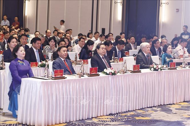 Khai mạc Hội nghị Hội đồng nhân dân toàn quốc triển khai nhiệm vụ nhiệm kỳ 2026 - 2031 Chú thích ảnh