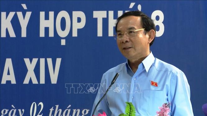 Bí thư Trung ương Đảng Nguyễn Văn Nên tiếp xúc cử tri tại ...