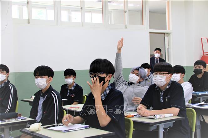 Trường trung học Hàn Quốc đưa tiếng Việt vào mô hình hướng nghiệp