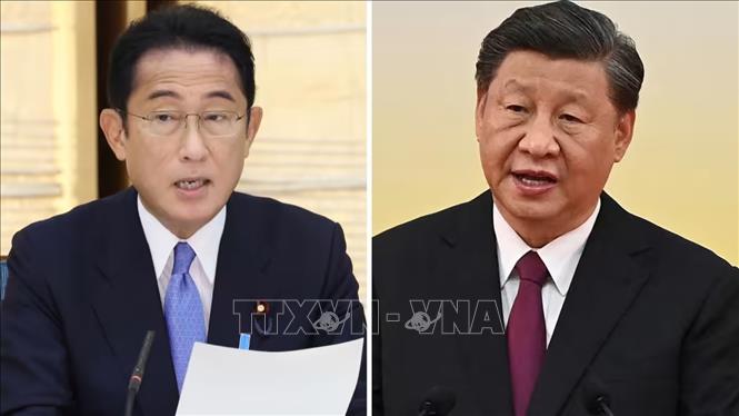 中国と日本の指導者、二国間関係の促進を強調