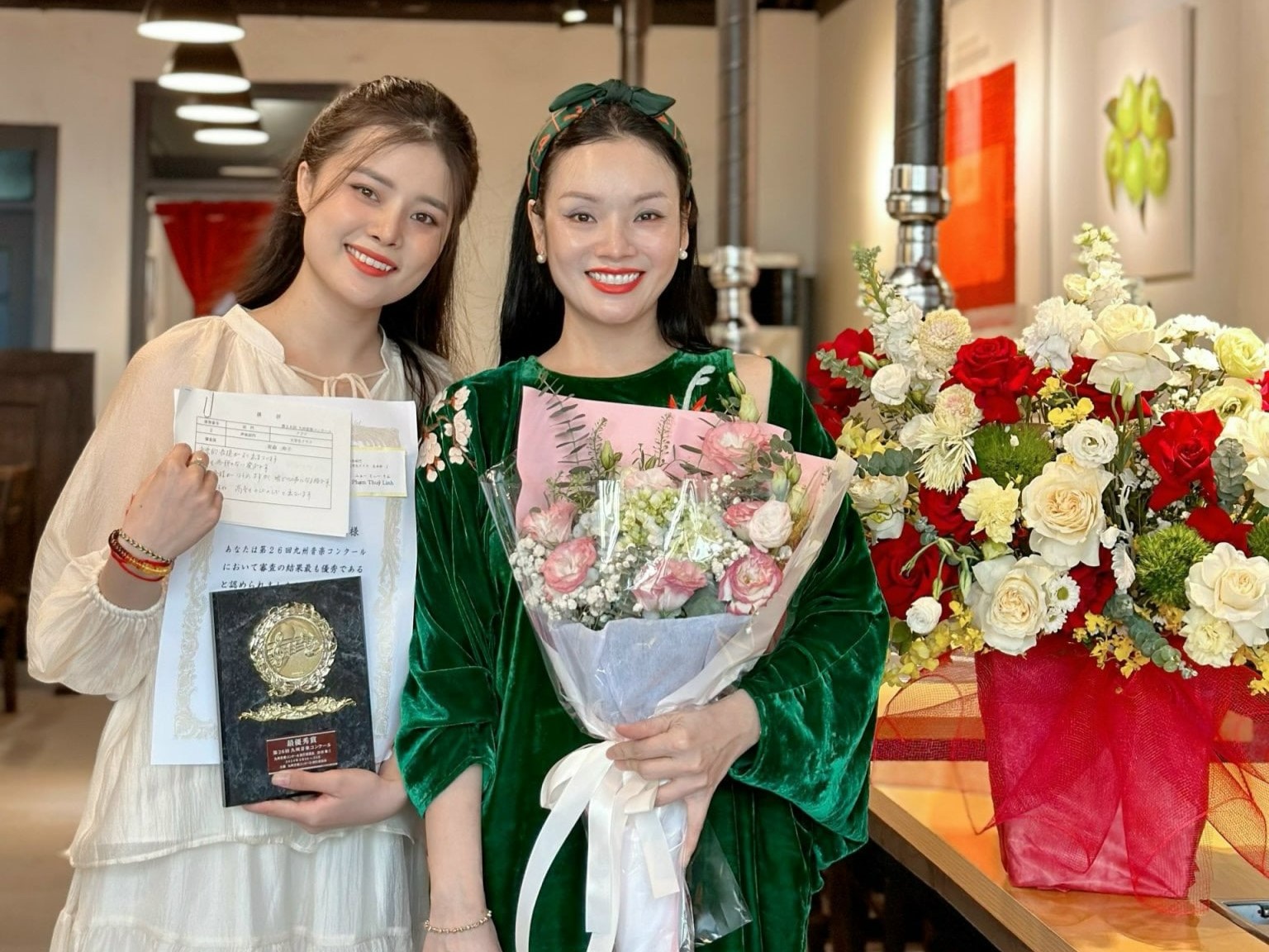 Cuộc thi âm nhạc quốc tế Kyushu Music Concour, Sinh viên Việt Nam giành giải xuất sắc