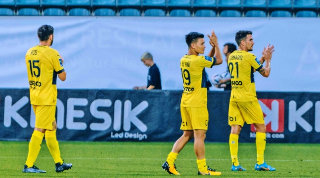 Pau FC của Quang Hải đối mặt với nguy cơ rớt hạng | baotintuc.vn