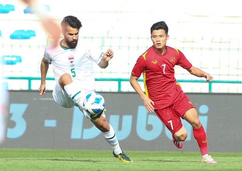 U23 Vietnam holds U23 Iraq in round 1 of Dubai Cup 2022