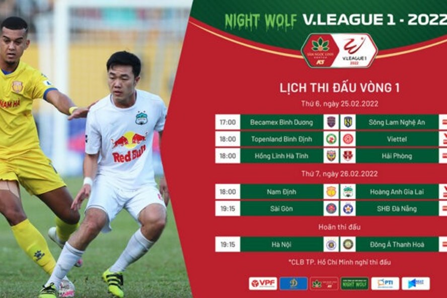 Hôm nay hãy cùng chúng tôi xem lịch thi đấu V-League 2022 để không bỏ lỡ bất kỳ trận đấu nào của các đội bóng hàng đầu Việt Nam.