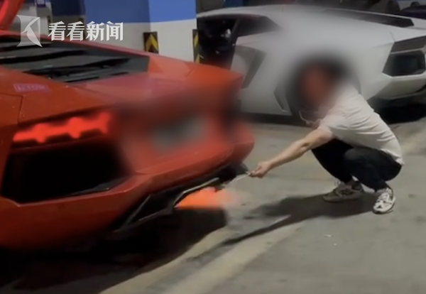 Tra tấn' siêu xe Lamborghini để nướng thịt, thanh niên gây 'bão' mạng |  