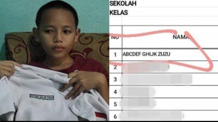 Cậu bé Indonesia 12 tuổi nổi tiếng nhờ có tên độc đáo ...