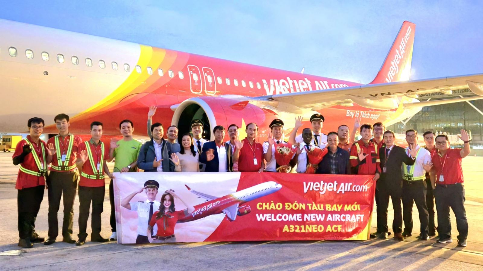 Vietjet hoàn thành mục tiêu có thêm 10 tàu bay mới trong năm 2024