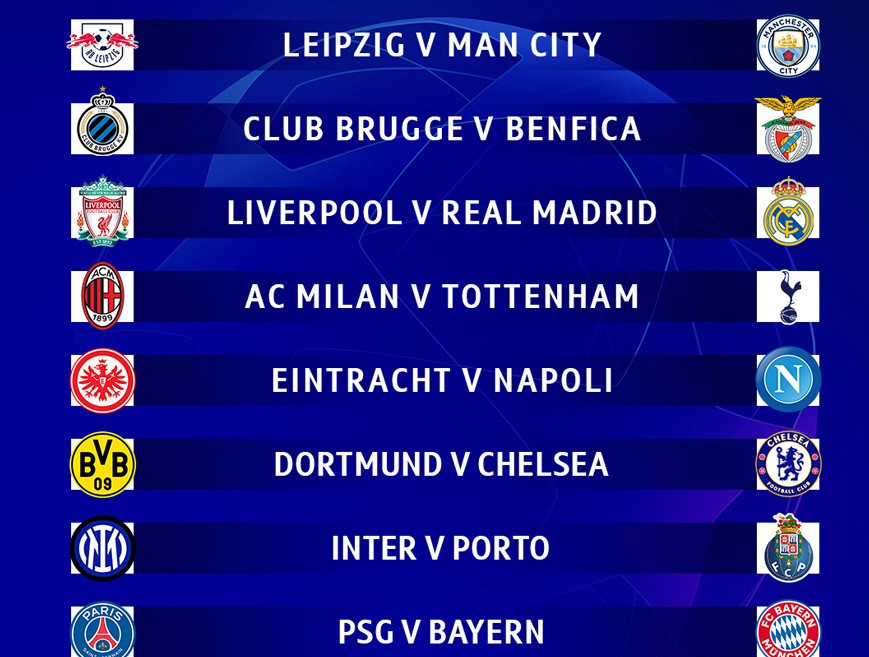 Bốc thăm vòng 1/8 cúp Champions League: Hé lộ những cặp đấu nảy lửa ...