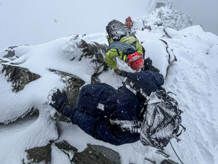 Hình ảnh về hoạt động giải cứu của Air Zermatt 