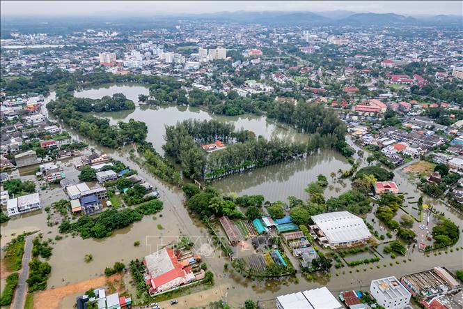 Lũ lụt tiếp diễn tại 5 tỉnh miền Nam Thái Lan