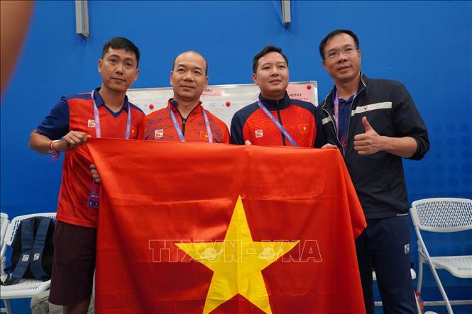 經過兩天的正式比賽，越南體育代表團獲得6面獎牌