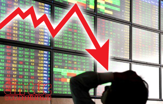 Tác động từ thị trường thế giới, VN- Index tiếp tục giảm sâu đầu ...
