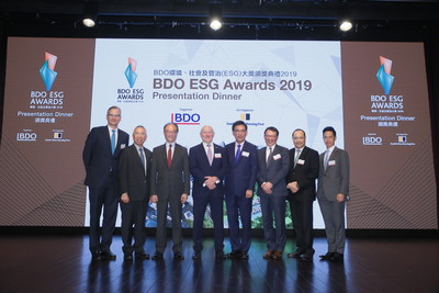 榮獲2019 BDO ESG大獎的香港公司名單