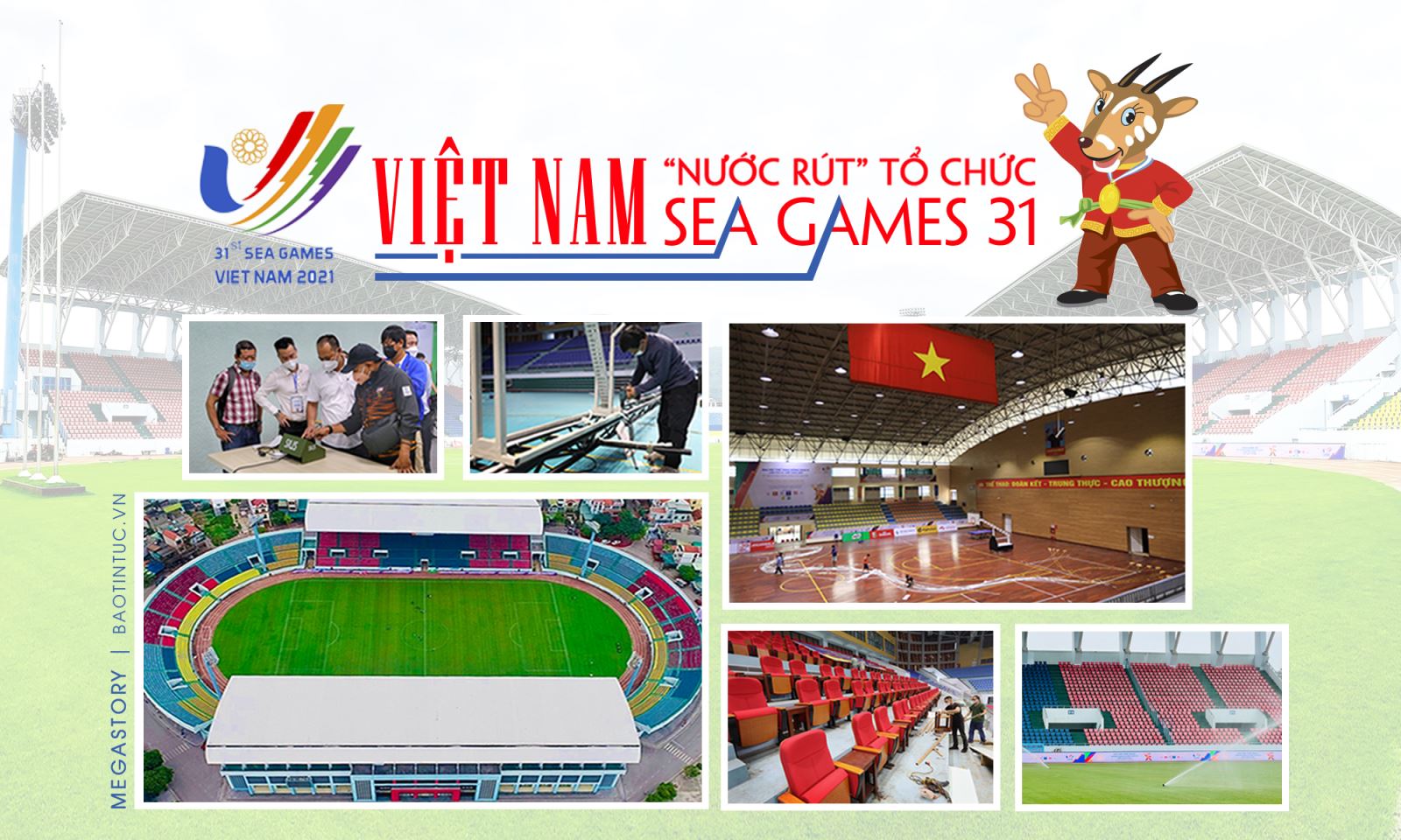 Việt Nam 'nước rút' tổ chức SEA Games 31