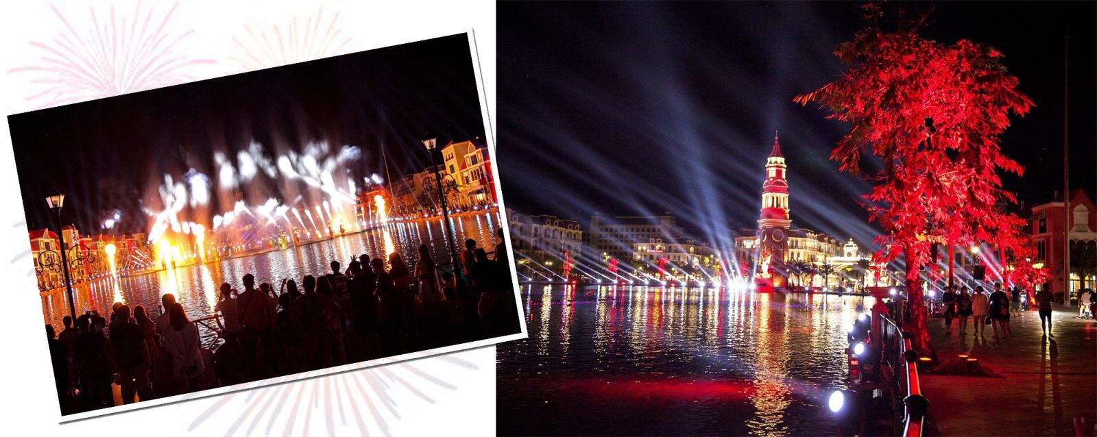 Thành phố lễ hội “không ngủ” Grand World tái hiện một “Venice thu nhỏ” lộng lẫy về đêm.