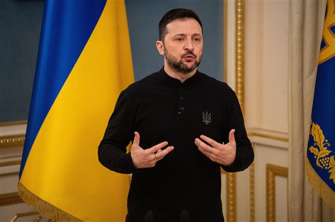 Tổng thống Zelensky thông báo về chuyển biến trên chiến trường và sức ép với Nga Chú thích ảnh