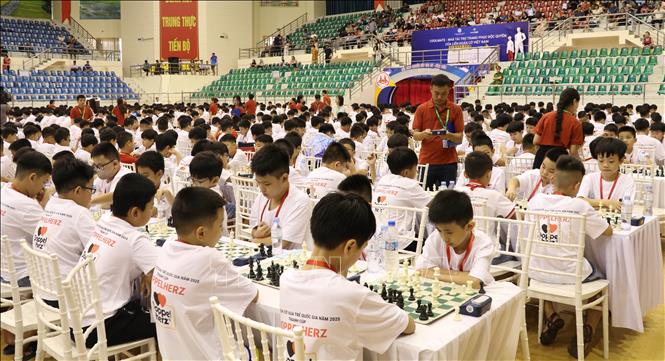Giải Vô Địch Cờ Vua Trẻ Quốc Gia 2025: Hơn 1.500 Vận Động Viên Tốp Đỉnh Hùng Hăng Thi Đấu!