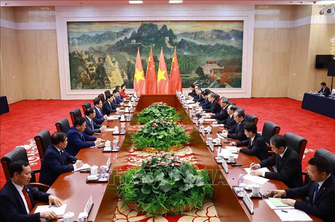 Việt Nam - Trung Quốc thúc đẩy nâng cao chất lượng, hiệu quả hợp tác thực chất Chú thích ảnh