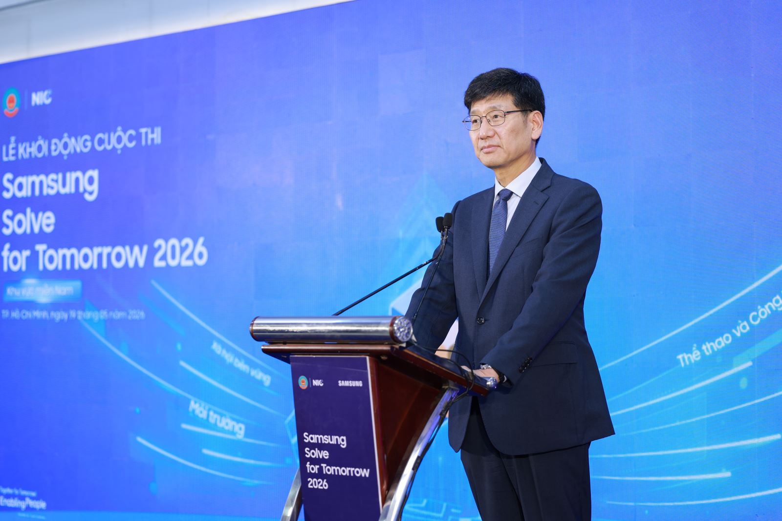 Phát động cuộc thi Samsung Solve For Tomorrow 2026 tại khu vực phía Nam Chú thích ảnh