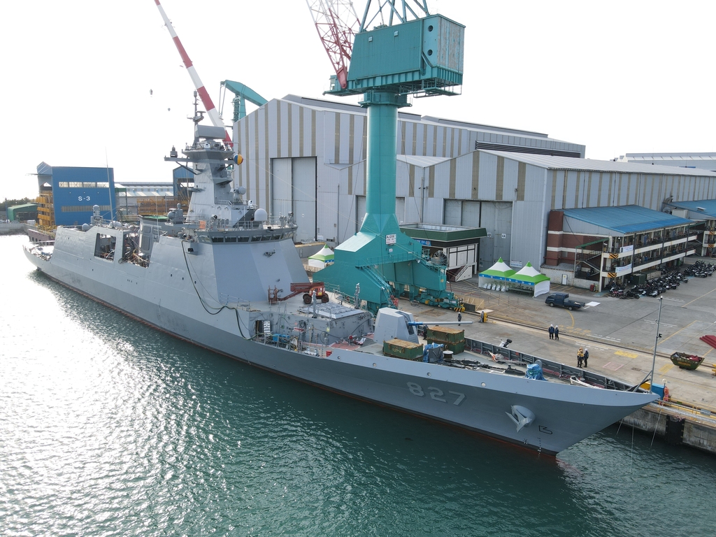 Korea launches frigate with enhanced anti-submarine capabilities