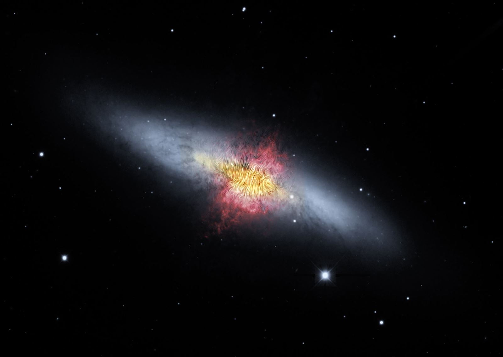 [Điện tử và sống số] Phát hiện đợt bùng phát tia gamma của sao từ Messier 82