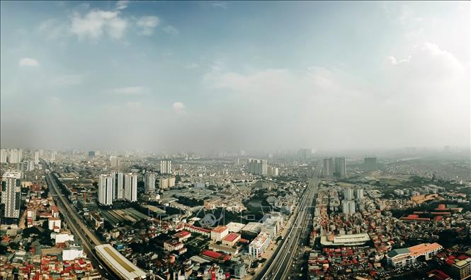 Chiêm ngưỡng toàn cảnh thành phố Hà Nội từ trên cao | baotintuc.vn