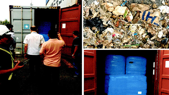 Rac Container Philippines thu giữ 7 container rác chuyển đến từ Australia | baotintuc.vn