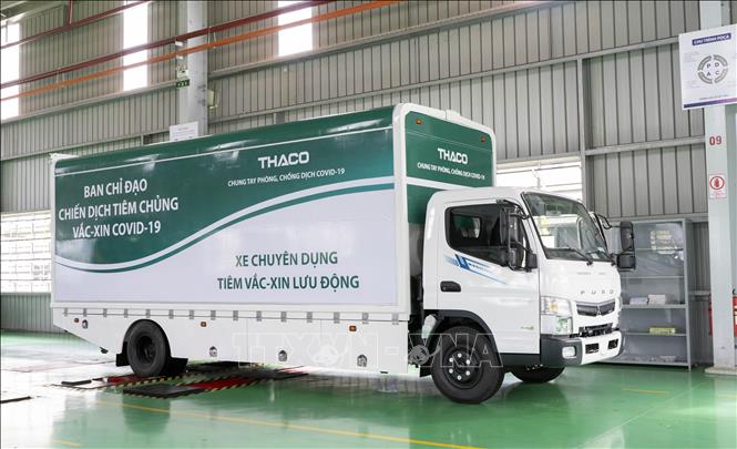 Thaco Chu Lai Táº·ng 126 Xe Chuyen Dá»¥ng Phá»¥c Vá»¥ Tiem Chá»§ng Vaccine Cho Bá»™ Y Táº¿ Baotintuc Vn