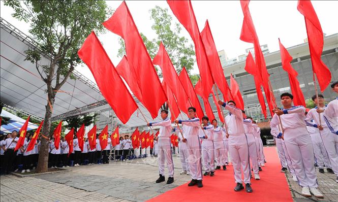 Những hình ảnh đẹp về lễ khai giảng năm học mới tại tỉnh Điện Biên - Đài  Phát thanh và Truyền hình Điện Biên